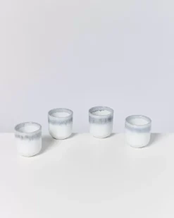 Motel a Miio Alcachofra 4Er Set Becher Klein Graublau Best