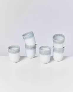 Motel a Miio Alcachofra 6Er Set Becher Gros Graublau New