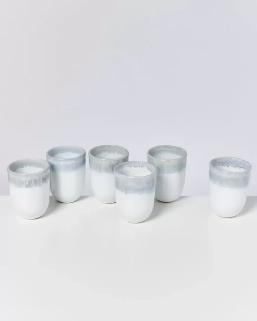 Motel a Miio Alcachofra 6Er Set Becher Gros Graublau Clearance