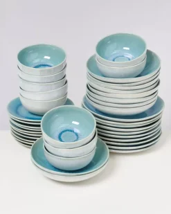 Motel a Miio Alcachofra Grunblau - 40 Teiliges Set Hot