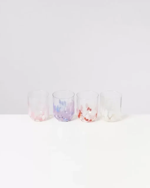 Motel a Miio Alegria 4Er Set Glas Gros Drops