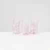 Motel a Miio Alegria 6Er Set Glas Gros Drops Rose