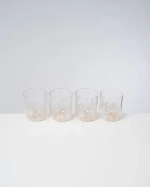 Motel a Miio Alegria 4Er Set Glas Gros Drops Sand Clearance