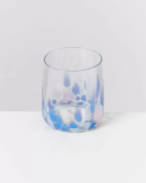 Motel a Miio Alegria 4Er Set Glas Klein Big Drops Blau Discount