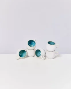 Motel a Miio Areia 6Er Set Espressotasse Aqua