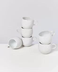 Motel a Miio Areia 6Er Set Tasse Klein Weis Hot