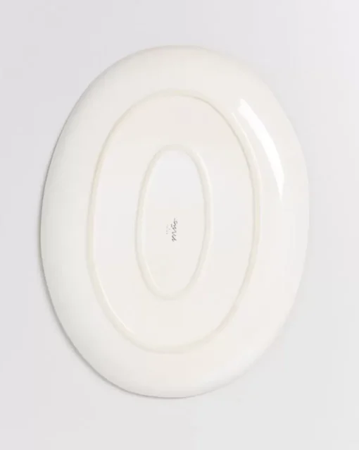 Motel a Miio Areia Servierplatte Oval L Grau New