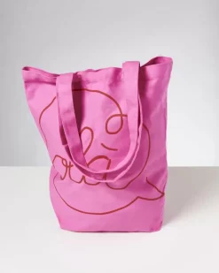 Motel a Miio Beach Bag Pink Rot Outlet