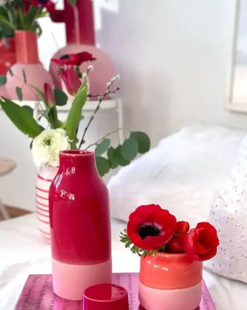 Motel a Miio Bebe Vase Rose Coral Discount
