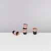 Motel a Miio Bica 4Er Set Espressobecher Pink Navy Cream Best