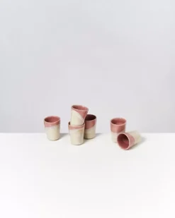 Motel a Miio Bica 6Er Set Espressobecher Pink Cream Clearance