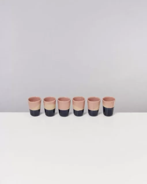 Motel a Miio Bica Espressobecher Pink Navy Cream Best