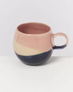 Motel a Miio Bica Tasse Gros Pink Navy Cream Clearance