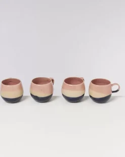 Motel a Miio Bica Tasse Gros Pink Navy Cream Clearance