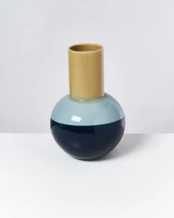 Motel a Miio Bola Vase L Grun Mint Navy Outlet