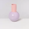 Motel a Miio Bola Vase L Lila Rosa Clearance