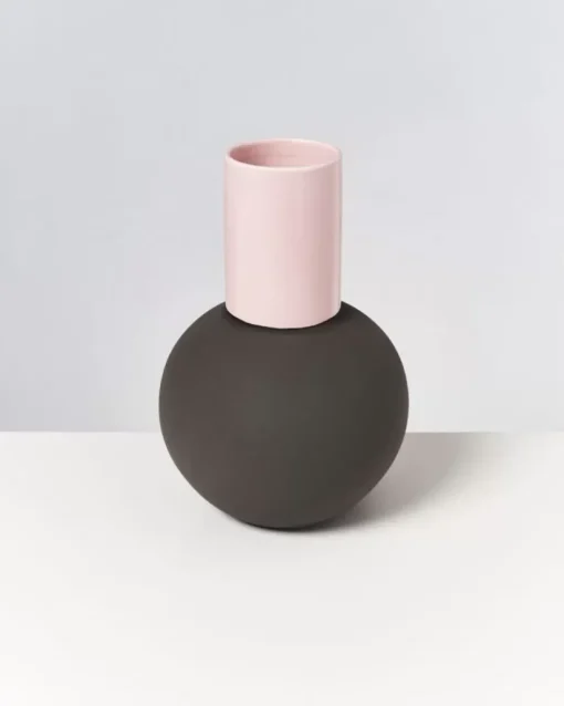 Motel a Miio Bola Vase L Rose Grau Sale