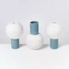 Motel a Miio Bola Vase M Graublau Gesprenkelt Best