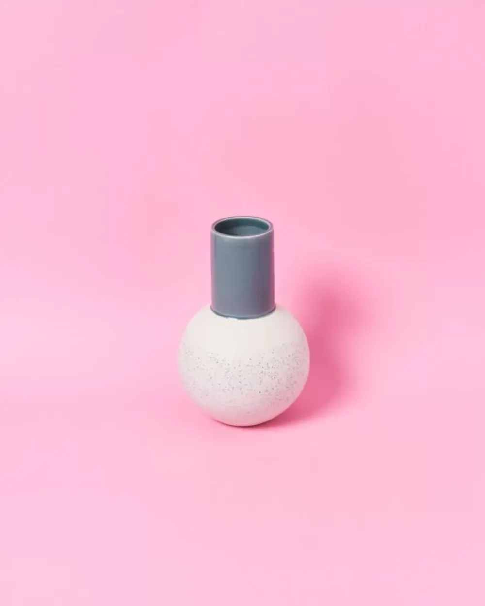 Motel a Miio Bola Vase M Graublau Gesprenkelt Clearance