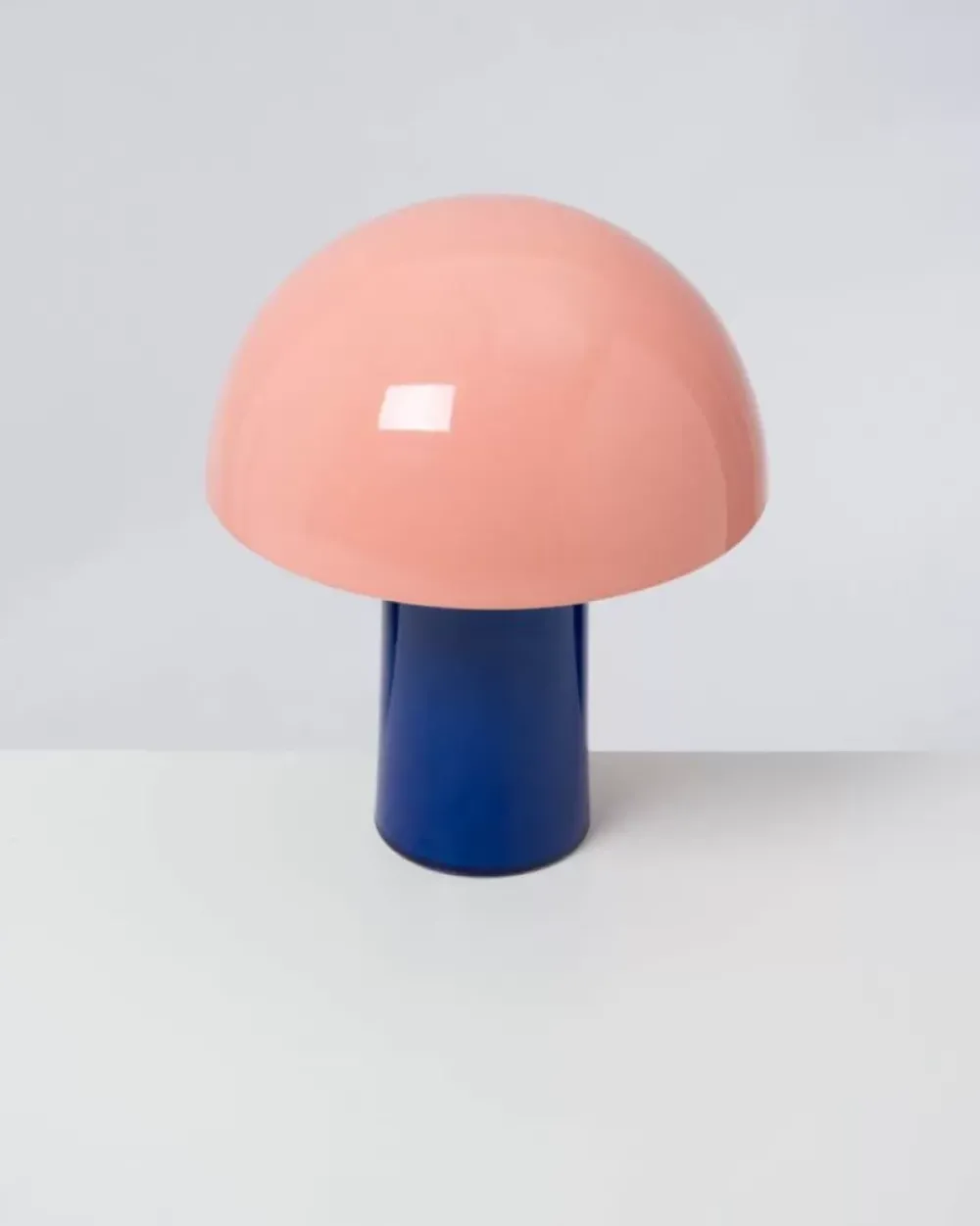 Motel a Miio Cogumelo Keramiklampe Rosa Blau New