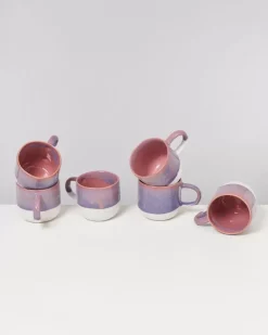 Motel a Miio Coimbra 6Er Set Tasse Gros Lila Rosa Best