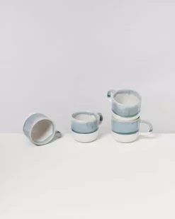 Motel a Miio Coimbra 4Er Set Tasse Gros Graublau Best