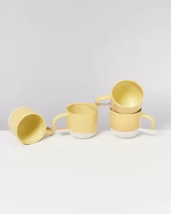 Motel a Miio Coimbra 4Er Set Teetasse Gelb Outlet