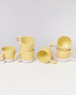 Motel a Miio Coimbra 6Er Set Teetasse Gelb Discount