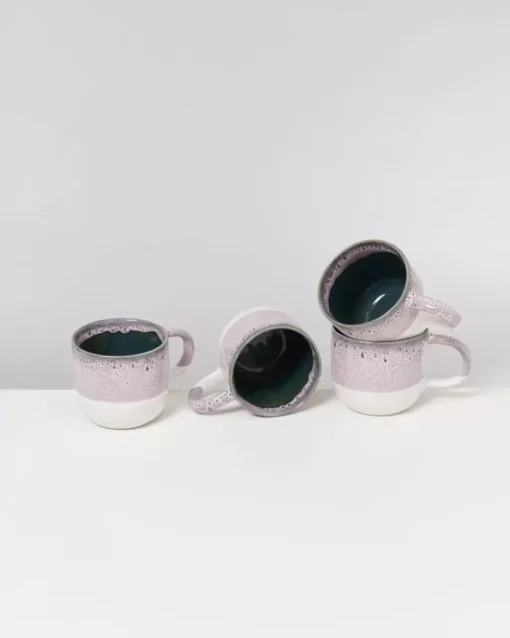 Motel a Miio Coimbra 4Er Set Teetasse Rosa Grun New
