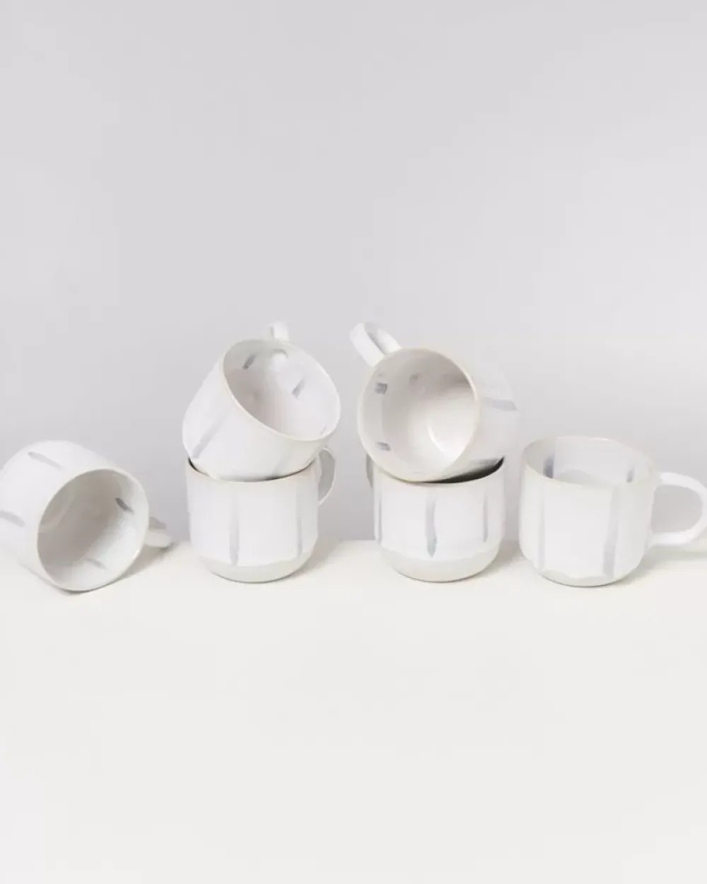 Motel a Miio Coimbra 6Er Set Teetasse Weis Blau Best