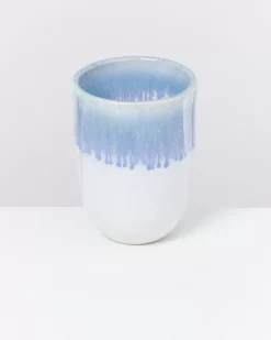 Motel a Miio Copa Alto Becher Gros Blau Weis Outlet