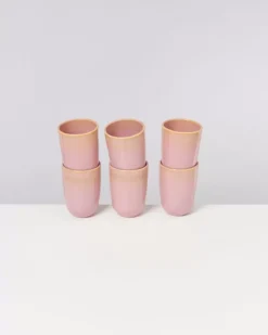 Motel a Miio Copa Alto Becher Gros Gelb Rose New