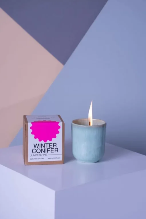 Motel a Miio Copa Alto Duftkerze "Juniper Pine" Mint Hot