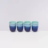 Motel a Miio Copa Alto 4Er Set Becher Gros Turkis New