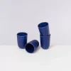 Motel a Miio Copa Alto 4Er Set Becher Gros Dunkelblau Clearance