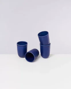Motel a Miio Copa Alto 4Er Set Becher Gros Dunkelblau Clearance