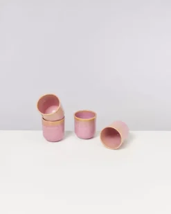 Motel a Miio Copa Alto 4Er Set Becher Klein Gelb Rose Clearance