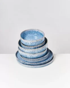 Motel a Miio Cordoama Blau Gesprenkelt - 8 Teiliges Set Discount