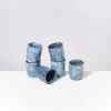 Motel a Miio Cordoama 6Er Set Becher Klein Blau Gesprenkelt Best