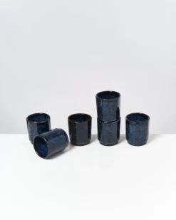 Motel a Miio Cordoama 6Er Set Becher Klein Dunkelblau Clearance