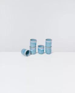 Motel a Miio Cordoama 6Er Set Espressobecher Aqua Hot