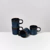 Motel a Miio Cordoama 4Er Set Tasse Gros Dunkelblau New