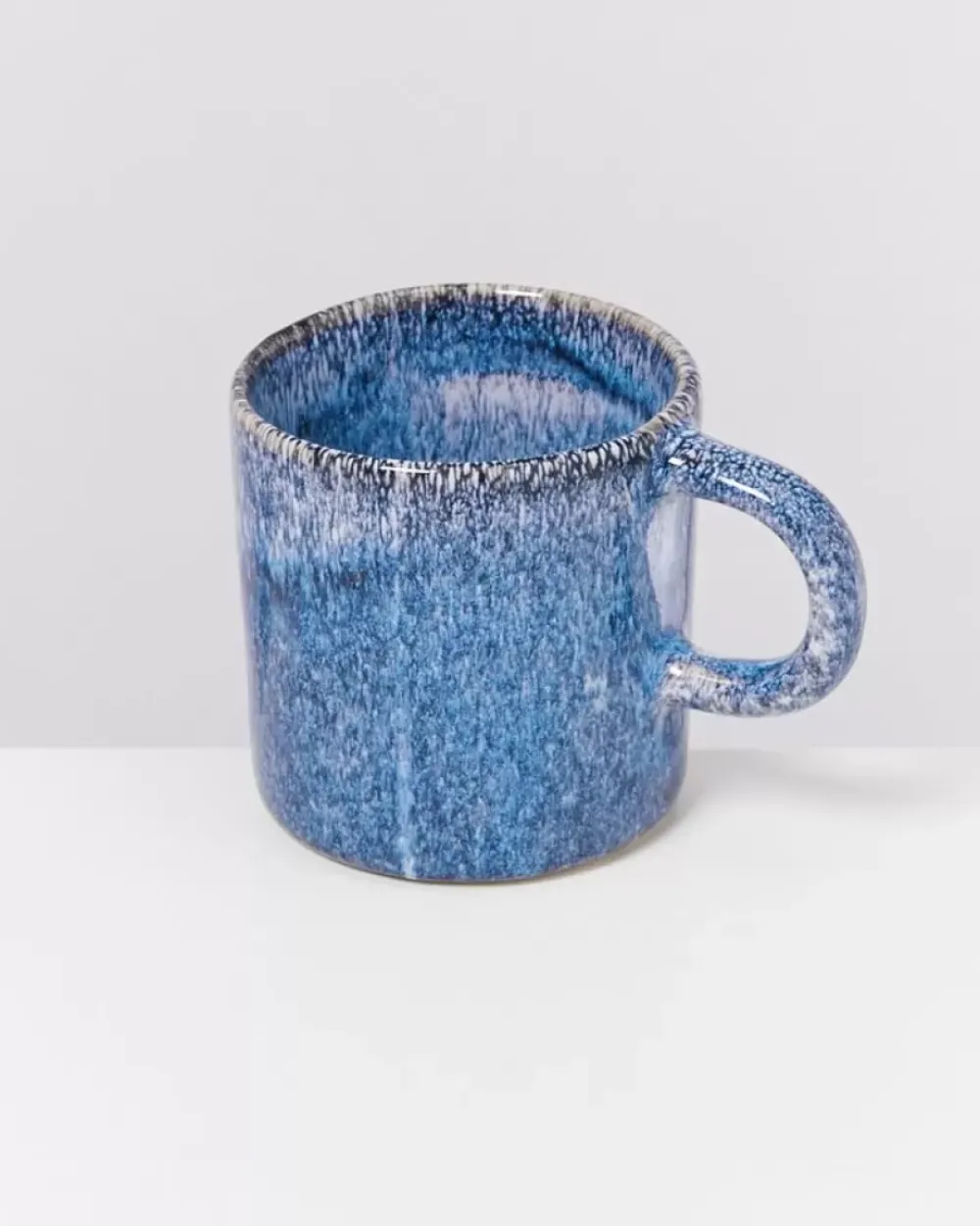 Motel a Miio Cordoama 6Er Set Tasse Gros Blau Gesprenkelt New