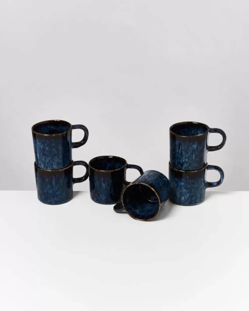 Motel a Miio Cordoama 6Er Set Tasse Gros Dunkelblau New