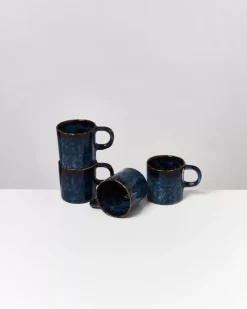 Motel a Miio Cordoama 4Er Set Tasse Gros Dunkelblau Discount