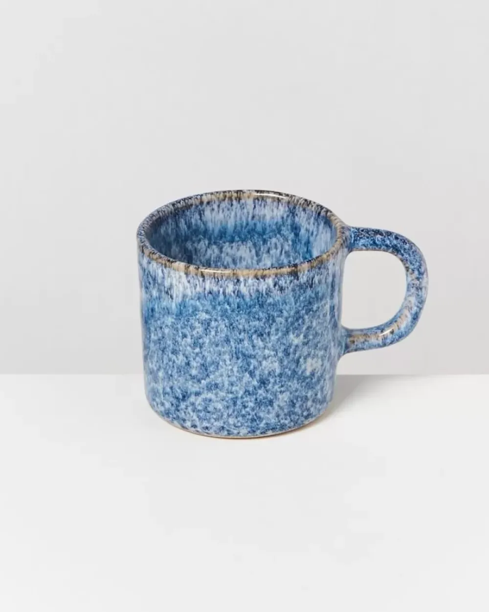 Motel a Miio Cordoama 6Er Set Tasse Klein Blau Gesprenkelt New