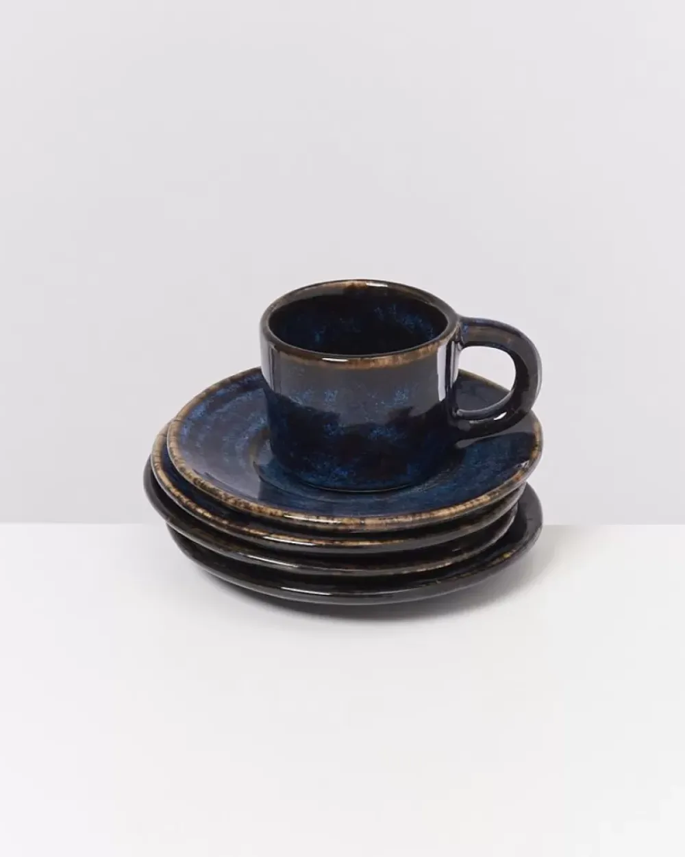 Motel a Miio Cordoama Espresso-Untertasse Dunkelblau New