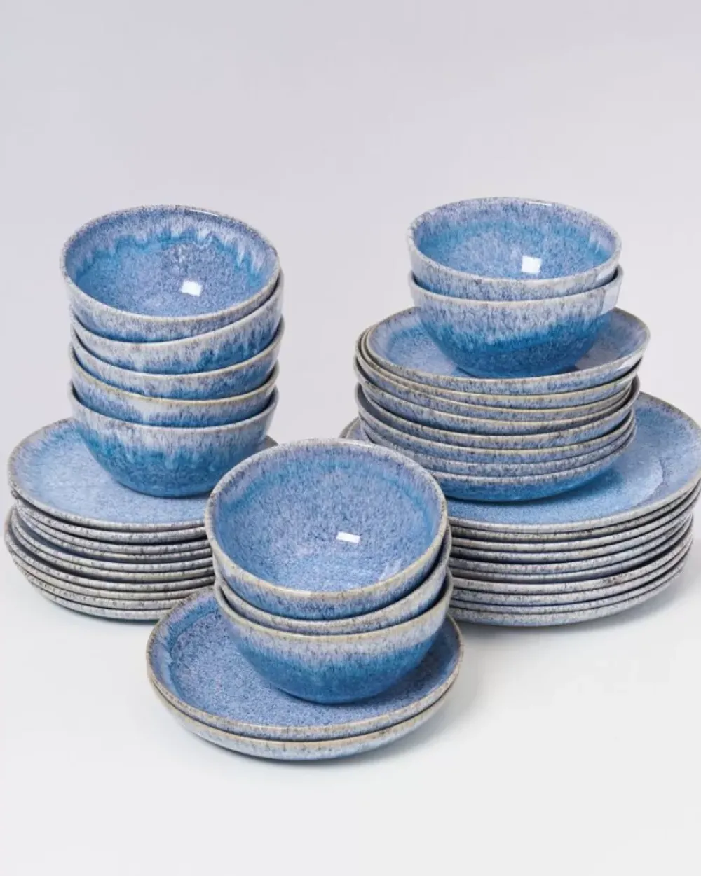 Motel a Miio Cordoama Klassik Blau Gesprenkelt - 40 Teiliges Set Hot