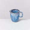 Motel a Miio Cordoama Milchkannchen Blau Gesprenkelt
