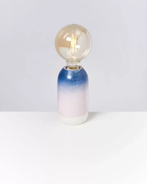Motel a Miio Farol Lampe Blau Rosa Gesprenkelt Outlet